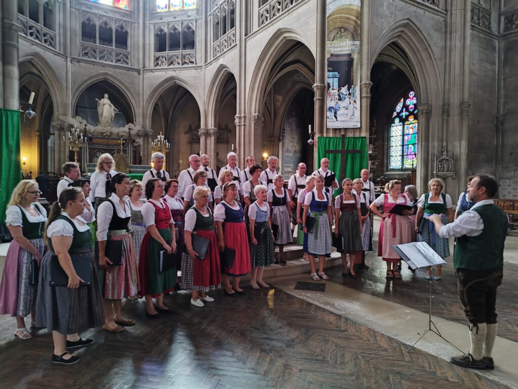 Messgestaltung in Saint Bernard de la Chapelle