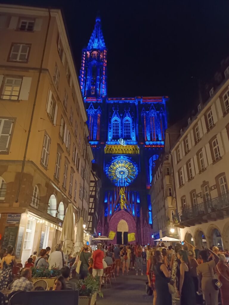 Münster bei Nacht