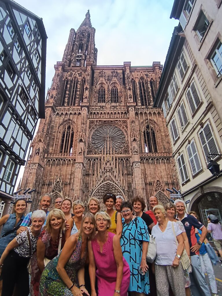 Vor dem Straßburger Münster