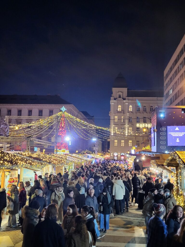 Weihnachtsmarkt Budapest Basilika